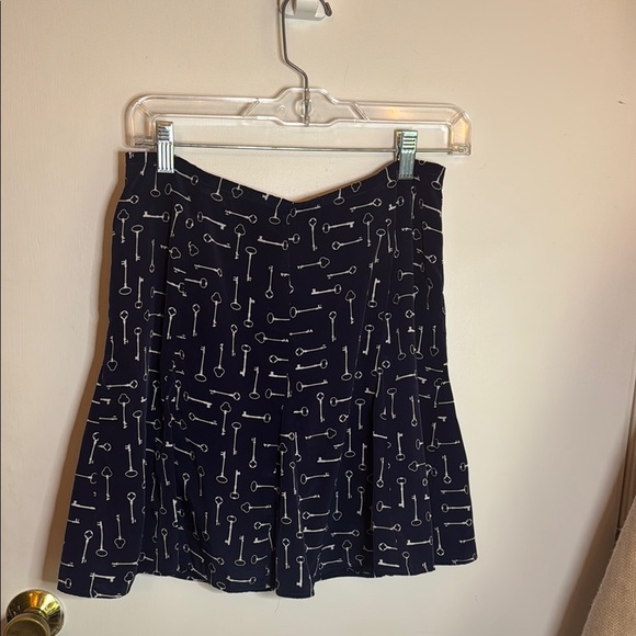 Banana Republic Blue Mini Skater Skirt - Picture 1 of 3